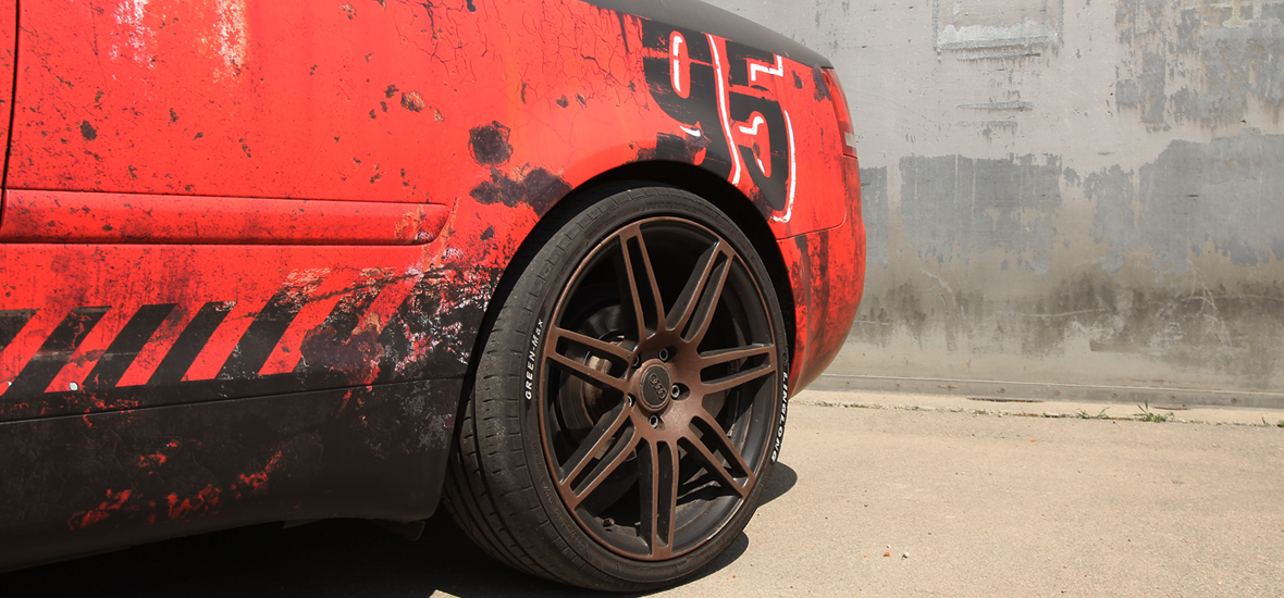 weathered look