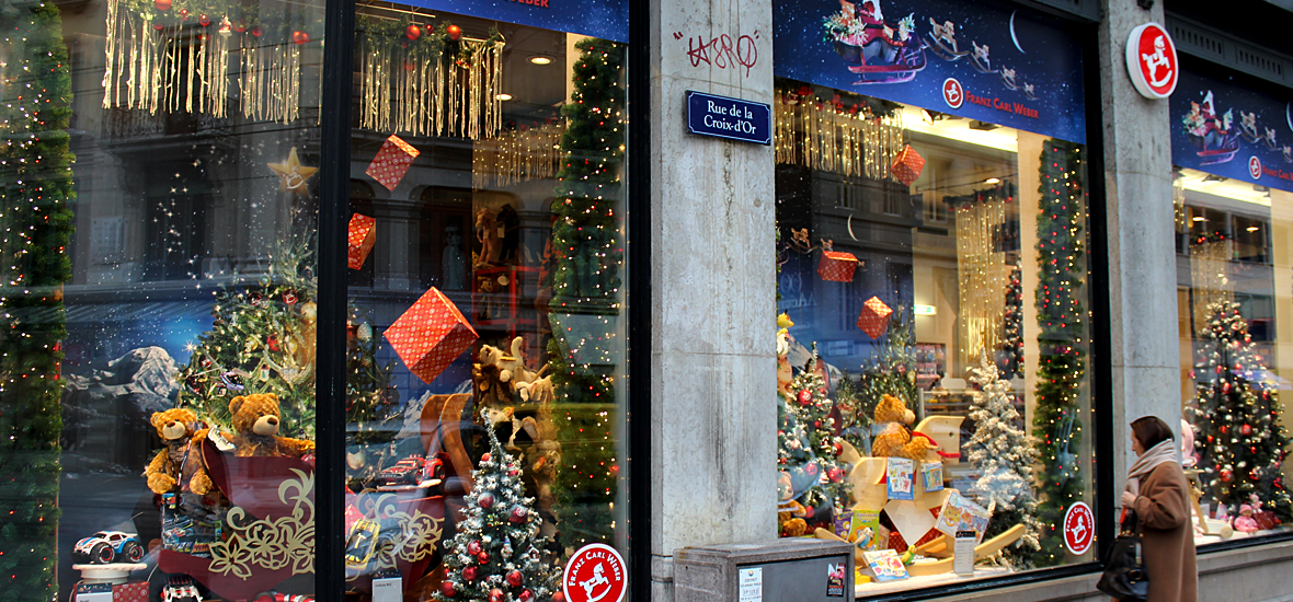 franz carl weber | schaufenster-dekoration