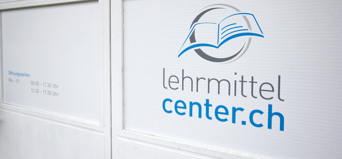 lehrmittel center | gebäudebeschriftung