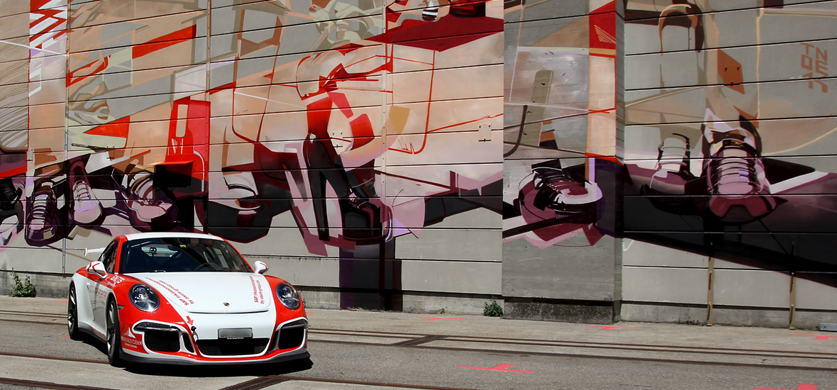 porsche 911 gt3 teilfolierung