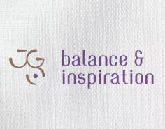 jsg | balance & inspiration  | logo-design