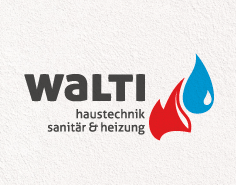 walti haustechnik  | logo-design