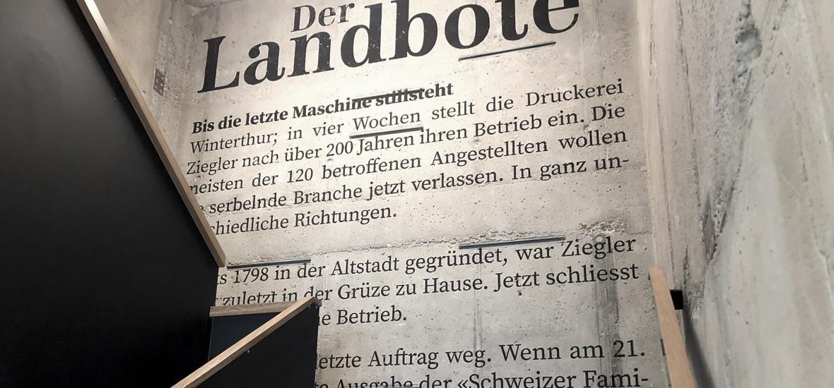 werbetechnik aus winterthur/gebäudebeschriftung/signaletik. naef macht sichtbar.