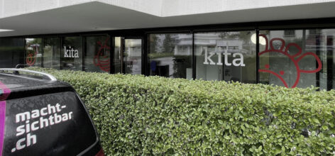 werbetechnik aus winterthur/gebäudebeschriftung/signaletik. naef macht sichtbar.