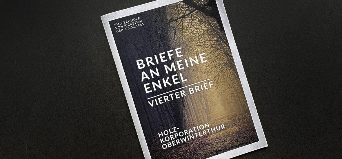 werbegrafik aus winterthur/broschüren und flyer. naef macht sichtbar.