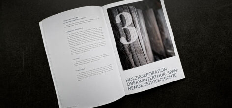 werbegrafik aus winterthur/broschüren und flyer. naef macht sichtbar.