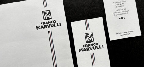 werbegrafik aus winterthur/briefpapiere+visitenkarten. naef macht sichtbar.