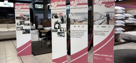 werbetechnik aus winterthur/werbepylonen/werbedisplay/werbeauftritt. naef macht sichtbar.