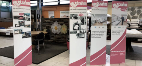 werbetechnik aus winterthur/werbepylonen/werbedisplay/werbeauftritt. naef macht sichtbar.