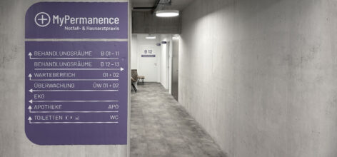 werbetechnik aus winterthur/gebäudebeschriftung/signaletik. naef macht sichtbar.